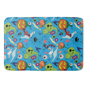 Spooky Halloween Graphic Collection Bath Mat