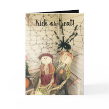 Spooky Halloween Greeting Card