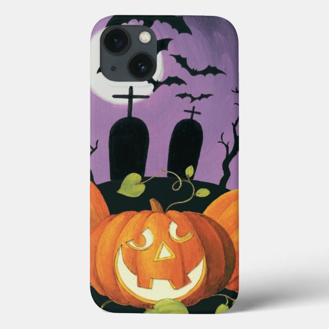 Spooky Halloween Haunted House Case-Mate iPhone Case (Back)