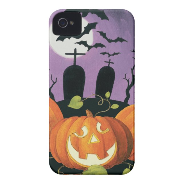 Spooky Halloween Haunted House Case-Mate iPhone Case (Back)