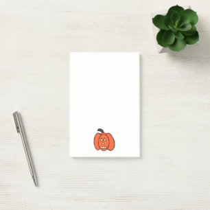 Spooky Halloween Jack o Lantern Post-it Notes