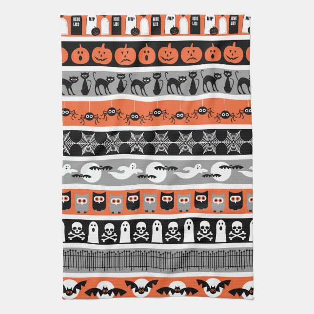 Spooky Halloween Kitchen Towels (Vertical)