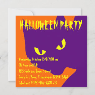 Spooky Halloween Kitty Cat
