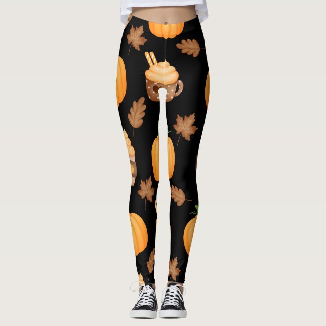 Spooky Halloween Leggings (Front)