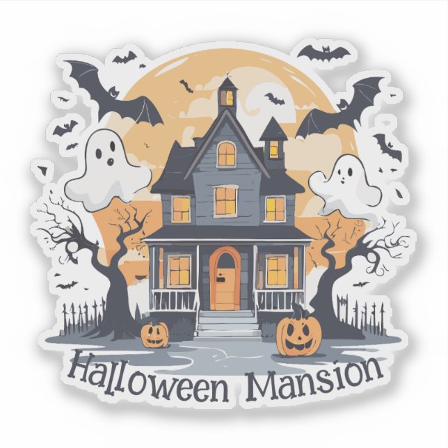 Spooky Halloween Mansion (Front)