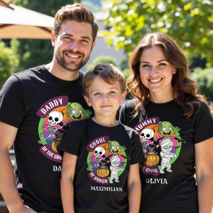 Spooky Halloween Monster Mum of the Birthday Kid T-Shirt