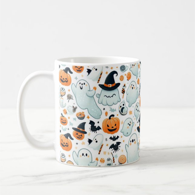 Spooky Halloween Mug (Left)