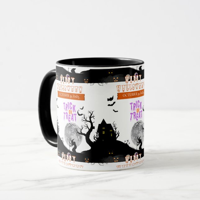 Spooky Halloween Mug (Front Left)