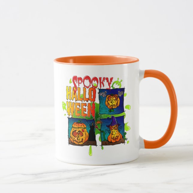Spooky Halloween Mug (Right)