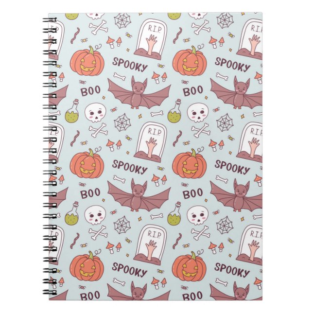 Spooky Halloween Notebook (Front)