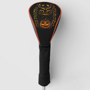 Spooky Halloween Owl Golf Head Cover