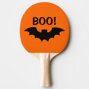 Spooky Halloween party bat tennis ping pong paddle