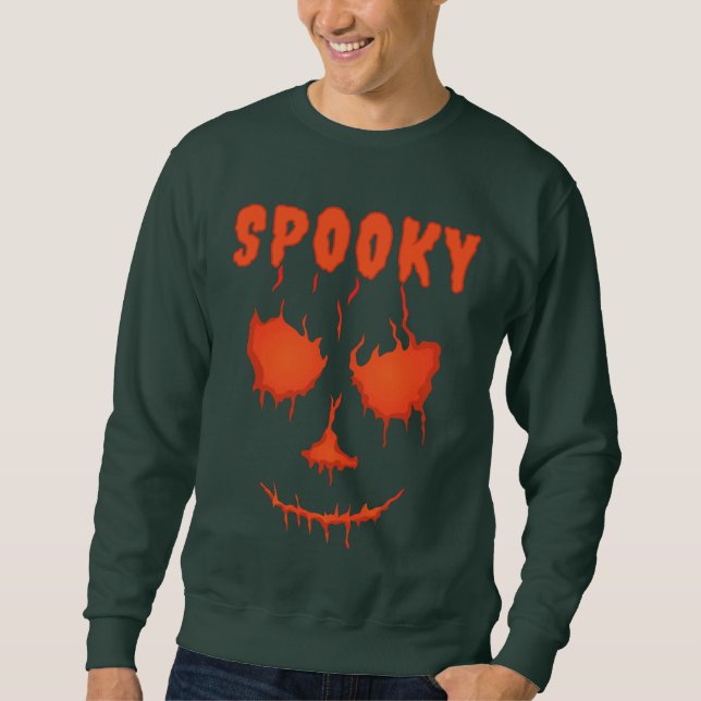Spooky Halloween Party Custom Sweatshirt (Front)