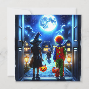 Spooky Halloween Party  Invitation