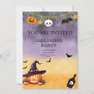 Spooky Halloween Party Invitation