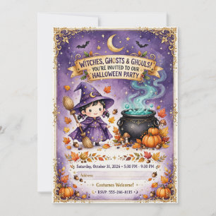 Spooky Halloween Party Invitation 🎃👻