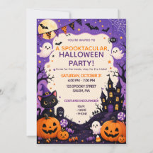 Spooky Halloween Party Invitation