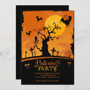 Spooky Halloween Party Invitation