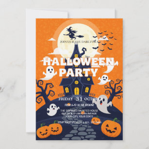 Spooky Halloween Party Invitation