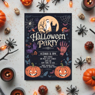 Spooky Halloween Party Invitation