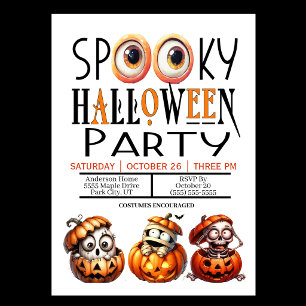 Spooky Halloween Party Invitation