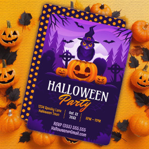 Spooky Halloween Party Invitation