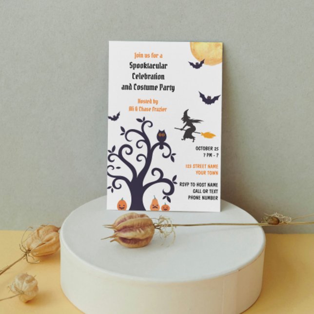 Spooky Halloween Party Invitation (Creator Uploaded)