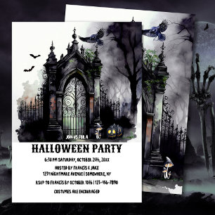 Spooky Halloween Party Invitation