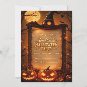 Spooky Halloween Party Invitation