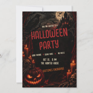 Spooky Halloween Party Invitation