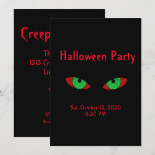 Spooky Halloween Party Invitations