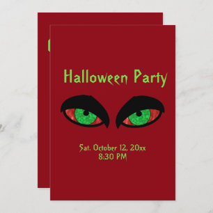 Spooky Halloween Party Invitations