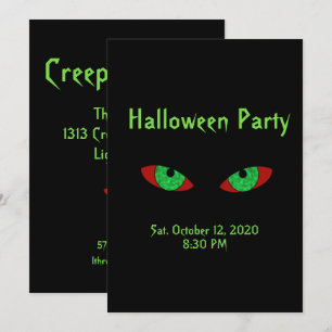 Spooky Halloween Party Invitations