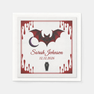 Spooky Halloween Party Napkins   3-Ply Cute Ghost 