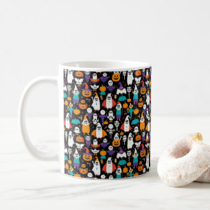 Spooky Halloween pattern Coffee Mug