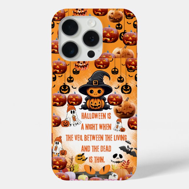 spooky Halloween phone case. iphone / iPad case (Back)
