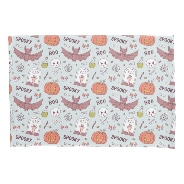 Spooky Halloween Pillowcase (Front)