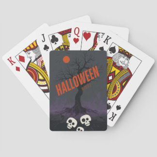 🎃Spooky Halloween Poker cards