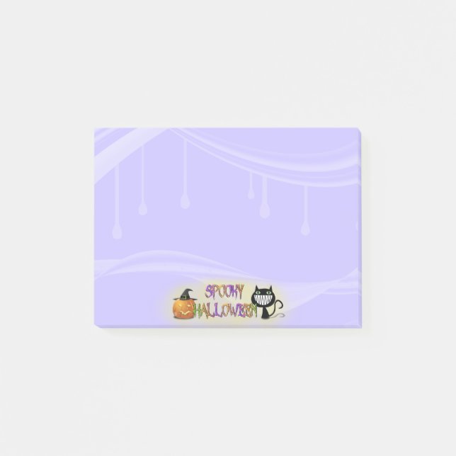 spooky Halloween Post-it Notes (Front)