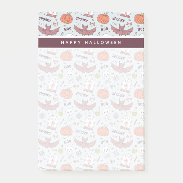 Spooky Halloween Post-it Notes (Front)