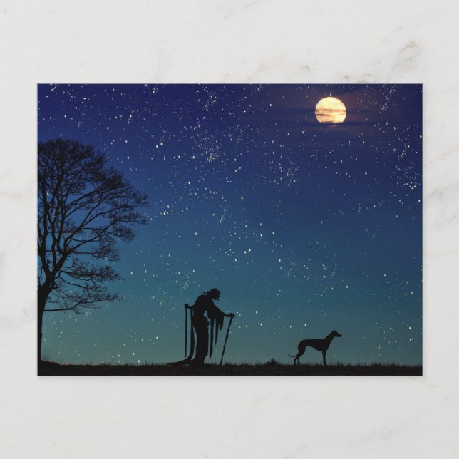 Spooky Halloween Postcard (Front)