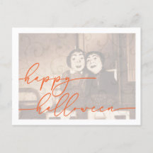 Spooky Halloween Postcard Template