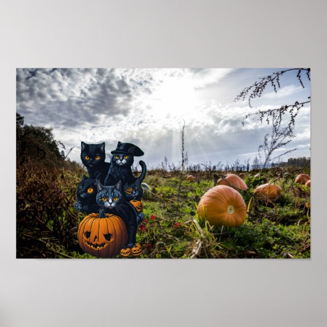 Spooky Halloween. Poster (Front)