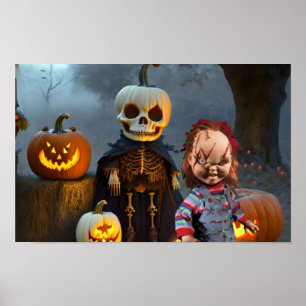 Spooky Halloween. Poster