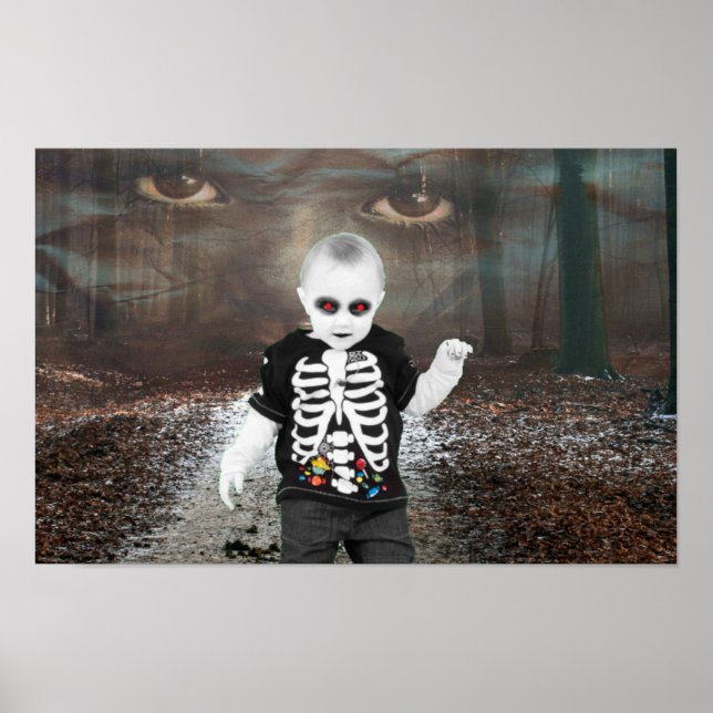 Spooky Halloween. Poster (Front)