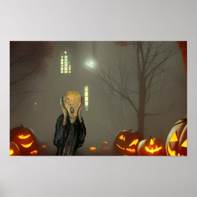 Spooky Halloween. Poster (Front)
