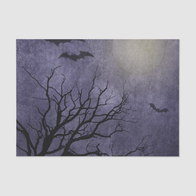 Spooky Halloween Prints Tissue Paper (Front)