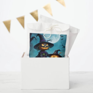 Spooky Halloween Pumpkin Duo Favour Bags