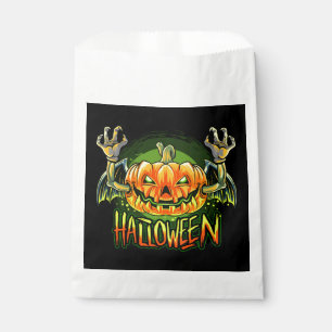 Spooky Halloween Pumpkin Favour Bag