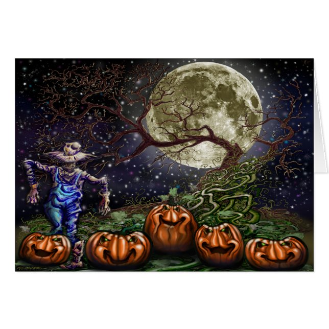 Spooky Halloween Pumpkin Patch (Front Horizontal)
